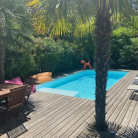 Villa Villa Arcachon 12 Pers Avec Piscine Chauffee Et Rafraichisseur