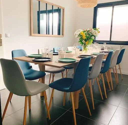 12 Pers Avec Piscine Chauffee 1 Mai Au 30 Sept * Αρασόν